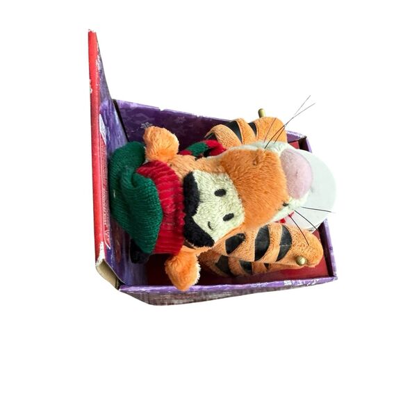 Tigger Drummer Gemmy Disney 7” Christmas Plush “Deck The Halls” NWT Xmas 2008 - Picture 9 of 10